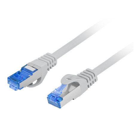 Lanberg PCF6A-10CC-0100-S PCF6A-10CC, 1 m, Cat6a, S/FTP (S-STP), RJ-45, RJ-45, Gris