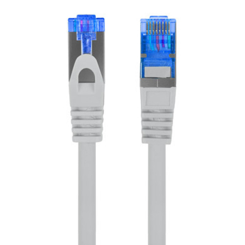 Lanberg PCF6A-10CC-0100-S PCF6A-10CC, 1 m, Cat6a, S/FTP (S-STP), RJ-45, RJ-45, Gris