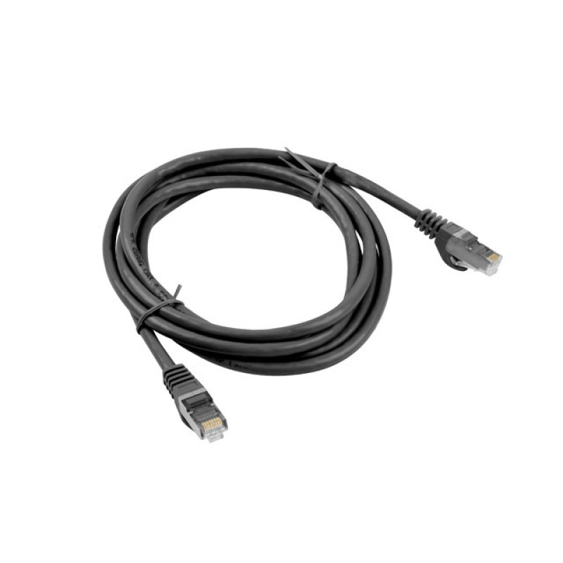 Lanberg PCF6-10CC-0050-BK PCF6-10CC-0050-BK, 0,5 m, Cat6, F/UTP (FTP), RJ-45, RJ-45, Negro