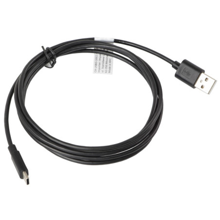 Lanberg CA-USBO-10CC-0018-BK CA-USBO-10CC-0018-BK, 1,8 m, USB A, USB C, USB 2.0, 0,48 Gbit/s, Negro