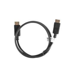 Lanberg CA-DPDP-10CC-0010-BK CA-DPDP-10CC-0010-BK, 1 m, DisplayPort, DisplayPort, Macho, Macho, 3840 x 2160 Pixeles 2