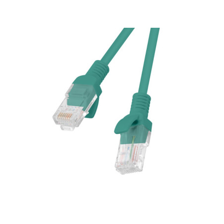 Lanberg PCU6-10CC-0025-G PCU6-10CC-0025-G, 0,25 m, Cat6, U/UTP (UTP), RJ-45, RJ-45, Verde