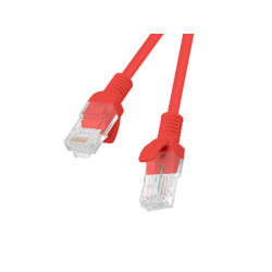 Lanberg PCU6-10CC-0500-R PCU6-10CC-0500-R, 5 m, Cat6, U/UTP (UTP), RJ-45, RJ-45, Rojo 2