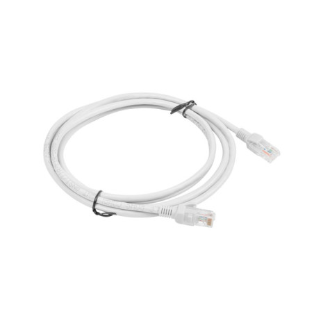 Lanberg PCU5-10CC-0200-S PCU5-10CC-0200-S, 2 m, Cat5e, U/UTP (UTP), RJ-45, RJ-45, Gris