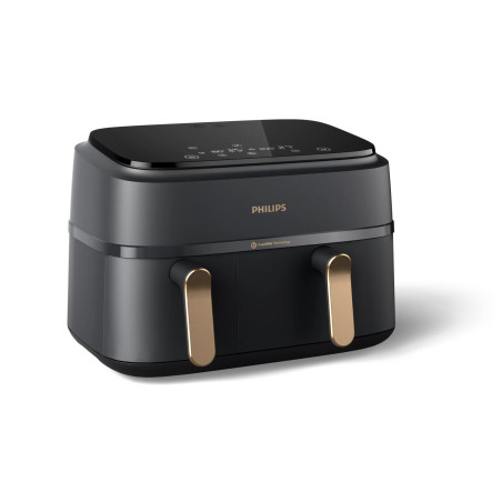 Philips NA352/00 3000 series NA352/00 Airfryer con doble cesta, Freidora de aire caliente, 9 L, 1,5 kg, Rapid Air, 40 °C, 200