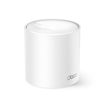 TP-Link DECO X10(1-PACK) Deco X10, Blanco, Interno, Enrutador de malla, 190 m², Doble banda (2,4 GHz / 5 GHz), Wi-Fi 6
