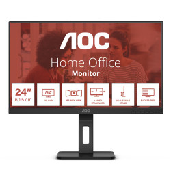 AOC 24E3QAF E3 24E3QAF, 60,5 cm (23.8"), 1920 x 1080 Pixeles, Full HD, LCD, 4 ms, Negro
