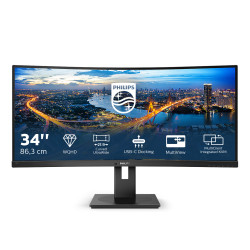 Philips 346B1C/00 B Line 346B1C/00, 86,4 cm (34"), 3440 x 1440 Pixeles, Quad HD, LCD, 4 ms, Negro