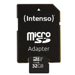 Intenso 3423480 32GB microSDHC, 32 GB, MicroSDHC, Clase 10, UHS-I, 90 MB/s, Class 1 (U1) 2