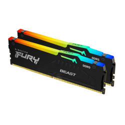 Kingston Technology KF560C30BBEAK2-32 FURY Beast 32GB 6000MT/s DDR5 CL30 DIMM (Kit de 2) RGB EXPO, 32 GB, 2 x 16 GB, DDR5,