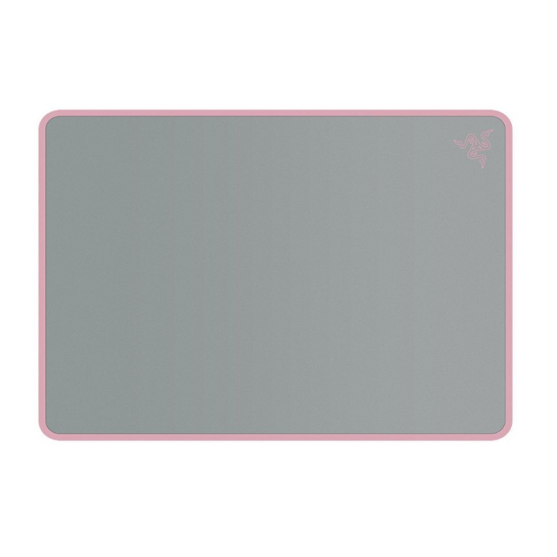Razer RZ02-00860400-R3M1 Invicta Quartz, Gris, Rosa, Monocromo, Base antiderrapante, Alfombrilla de ratón para juegos