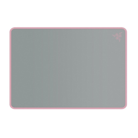 Razer RZ02-00860400-R3M1 Invicta Quartz, Gris, Rosa, Monocromo, Base antiderrapante, Alfombrilla de ratón para juegos