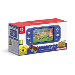 Nintendo 10017611 Switch Animal Crossing, Nintendo Switch Lite, NVIDIA Custom Tegra, Azul, Analógico/Digital, Botón de