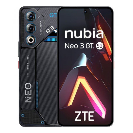 Nubia 6902176144677 Neo 3 GT 5G, 17,3 cm (6.8"), 1080 x 2392 Pixeles, 12 GB, 256 GB, 50 MP, Gris