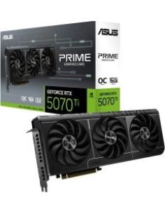 tarjeta grafica prime geforce rtx 5070 ti oc edition 16gb gddr7 256bit pci-e 5.0 3 x displayport 2 x hdmi 2.1b triple fan resolu