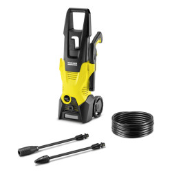 Kärcher 1.601-888.0 K 3, Compacto, Eléctrico, 6 m, Alta presión, Negro, Amarillo, 380 l/h