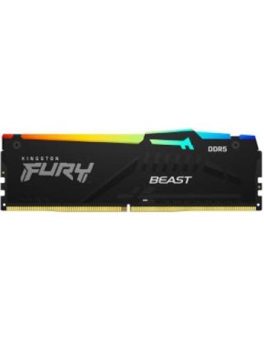 memoria ram ddr5 5600mhz pc5-44800 16gb 288-pin dimm fury beast rgb