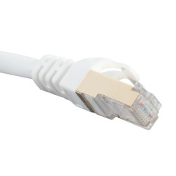 iggual IGG318621 Latiguillo CAT7 SFTP LSZH 10 metros blanco, 10 m, Cat7, S/FTP (S-STP), RJ-45, RJ-45, Blanco