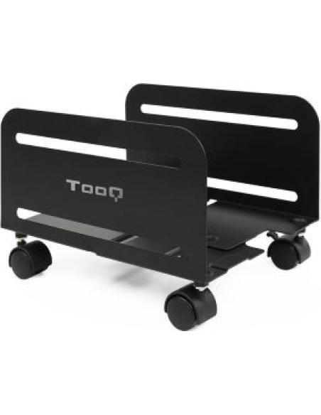 soporte cpu con ruedas metalico para pc hasta 10kg entre 119-209 mm de ancho color negro