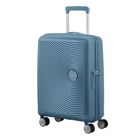 American Tourister 88472-E612 Soundbox, Tranvía, Armazón duro, Azul, Stone Blue, Cabina, 4 rueda(s)