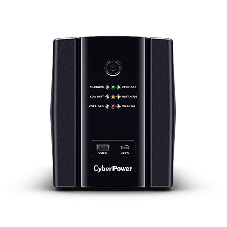 CyberPower UT1500EG UT1500EG, Línea interactiva, 1,5 kVA, 900 W, Pseudo sine, 167 V, 295 V