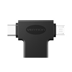 Vention CDIB0 Adaptador USB 3.0 CCVBB/ USB Tipo-C Macho - MicroUSB Macho, USB 3.0, Micro USB, USB Type-C 2