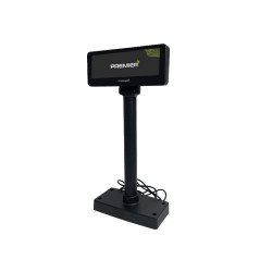 Premier CD220USBB CD-220 U, VFD, 2 líneas, 20 dígitos, 700 cd / m², Negro, Acrilonitrilo butadieno estireno (ABS) 2
