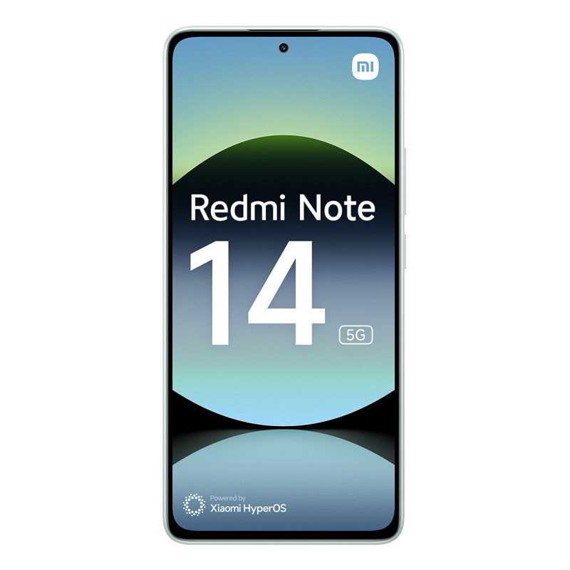 Xiaomi MZB0IOEEU Redmi Note 14 5G, 16,9 cm (6.67"), 2400 x 1080 Pixeles, 8 GB, 256 GB, 108 MP, Verde