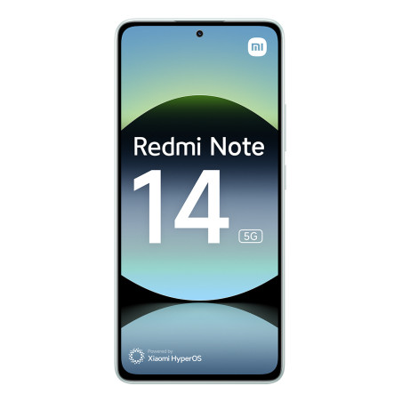 Xiaomi MZB0IOEEU Redmi Note 14 5G, 16,9 cm (6.67"), 2400 x 1080 Pixeles, 8 GB, 256 GB, 108 MP, Verde