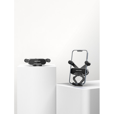 Vention KCEH0 Soporte de Coche para Smartphone KCEH0/ Gris, Teléfono móvil/smartphone, Soporte pasivo, Coche, Gris