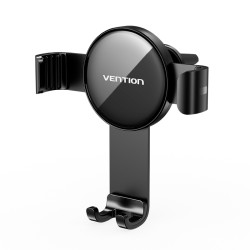 Vention KCSB0 Soporte de Coche para Smartphone KCSB0/ Negro, Teléfono móvil/smartphone, Soporte pasivo, Coche, Negro