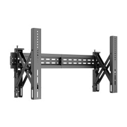 AISENS VW70LPOX-257 Soporte para Videowall Nivelable y Función Pop-Out para Tv 70Kg de 37-70, Negro, Fijo, Negro, -3 - 3°, 70