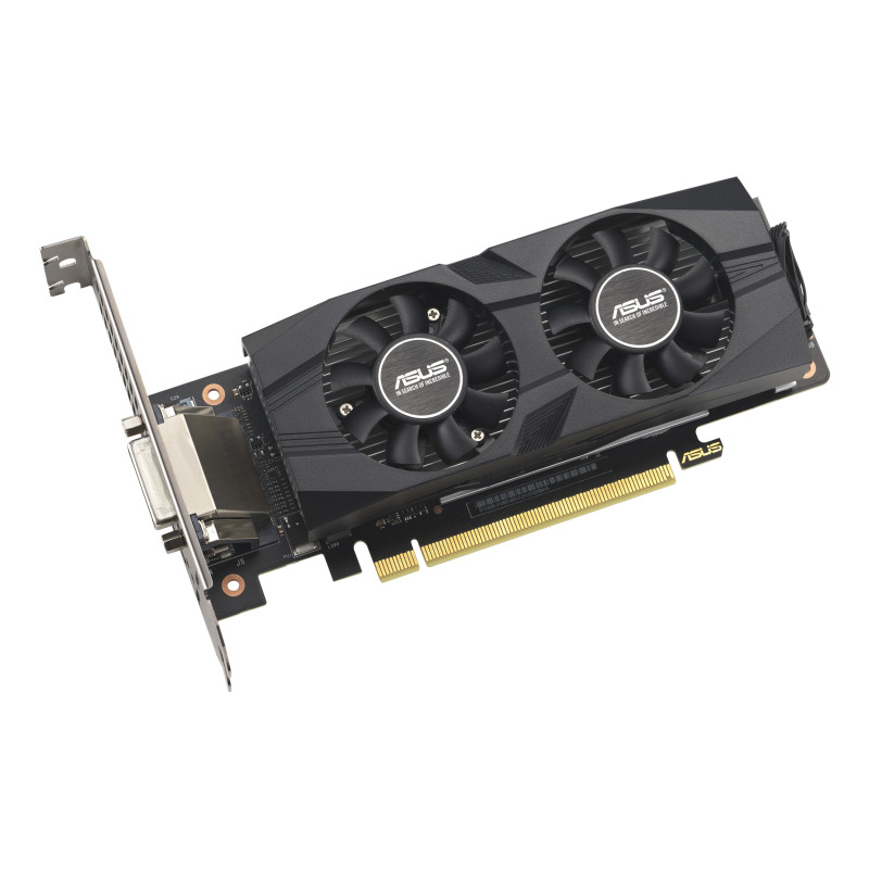 ASUS 90YV0KQ0-M0NA00 GeForce RTX 3050 LP BRK OC Edition, GeForce RTX 3050, 6 GB, GDDR6, 96 bit, 7680 x 4320 Pixeles, PCI