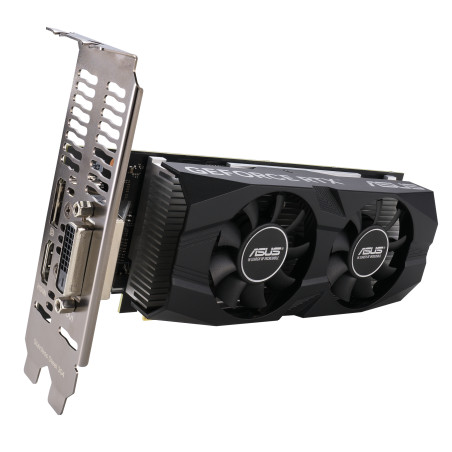 ASUS 90YV0KQ0-M0NA00 GeForce RTX 3050 LP BRK OC Edition, GeForce RTX 3050, 6 GB, GDDR6, 96 bit, 7680 x 4320 Pixeles, PCI