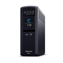 CyberPower CP1350EPFCLCD CP1350EPFCLCD, Línea interactiva, 1,35 kVA, 780 W, Onda sinusoidal pura, 165 V, 265 V