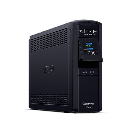 CyberPower CP1350EPFCLCD CP1350EPFCLCD, Línea interactiva, 1,35 kVA, 780 W, Onda sinusoidal pura, 165 V, 265 V