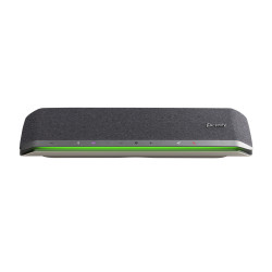 HP Poly 77P41AA Altavoz manos libres Poly Sync 60 con certificación para Microsoft Teams, Teléfono móvil/PC, Plata, 30 m, 55