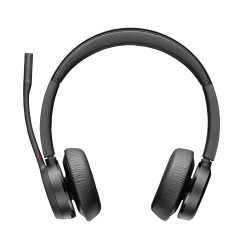 HP Poly 77Z31AA Auriculares Poly Voyager 4320 USB-C + adaptador BT700 + soporte de carga, Inalámbrico y alámbrico, 20 - 20000