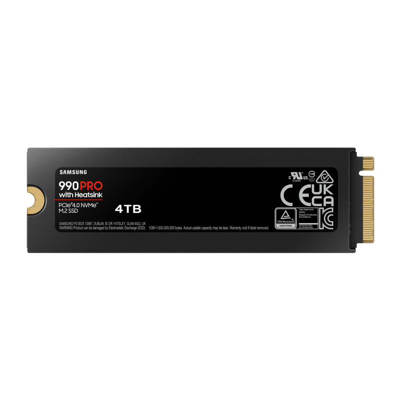 Samsung MZ-V9P4T0CW 990 Pro, 4 TB, M.2, 7450 MB/s