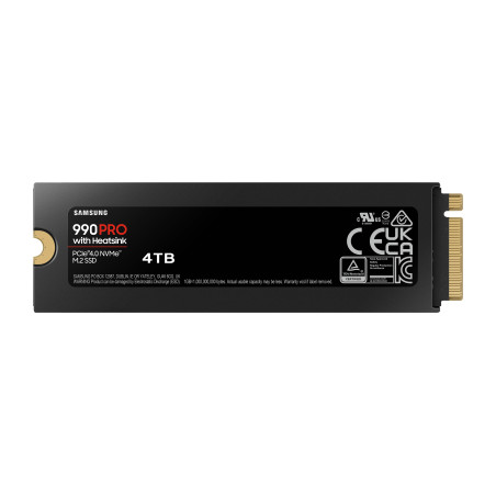 Samsung MZ-V9P4T0CW 990 Pro, 4 TB, M.2, 7450 MB/s