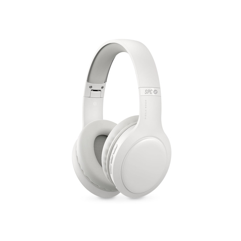 SPC 4618B Heron Studio, Inalámbrico y alámbrico, Llamadas/Música, 157 g, Auriculares, Blanco