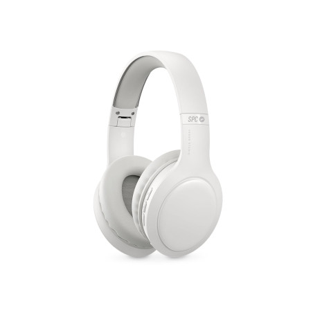 SPC 4618B Heron Studio, Inalámbrico y alámbrico, Llamadas/Música, 157 g, Auriculares, Blanco