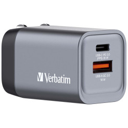 Verbatim 32200 GNC-35, Interior, Corriente alterna, 20 V, Negro, Gris