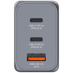 Verbatim 32201 GNC-65, Interior, Corriente alterna, 20 V, Negro, Gris 2