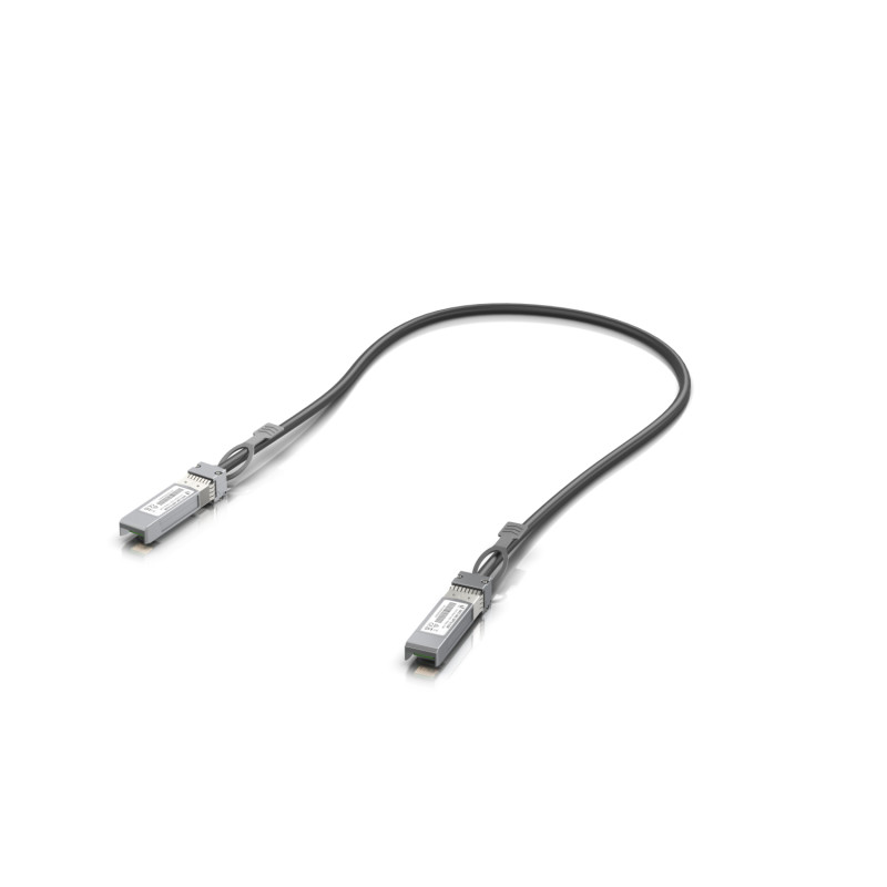 Ubiquiti UACC-DAC-SFP10-0.5M UACC-DAC-SFP10-0.5M, 0,5 m, SFP+, SFP+, Macho/Macho