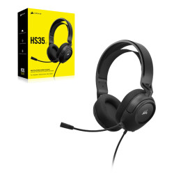 Corsair CA-9011377-EU HS35 v2, Alámbrico, Juego, 252 g, Auriculares, Carbono 2