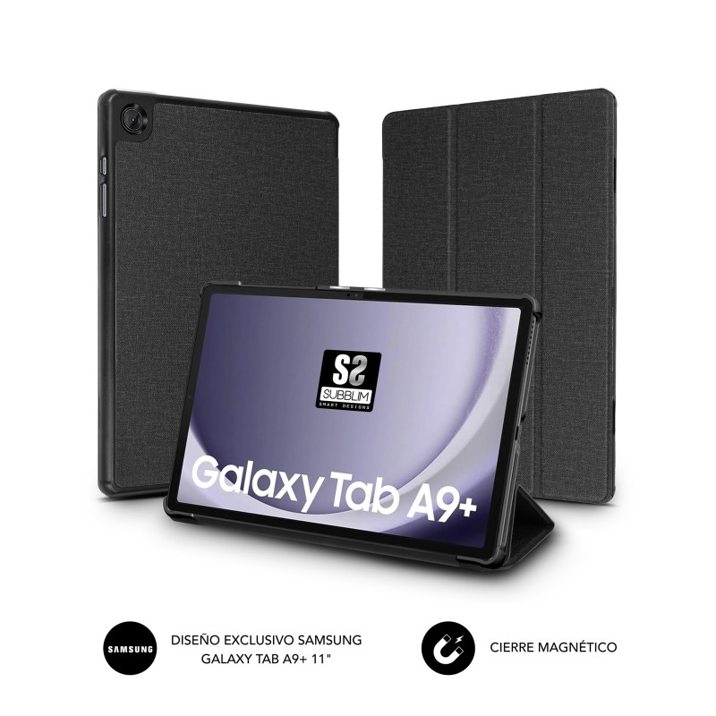 SUBBLIM SUBCST-5SC031 Funda Tablet Shock Case Samsung Tab A9+ 11”, Folio, Samsung, Samsung Galaxy Tab A9+ 11”, 27,9 cm