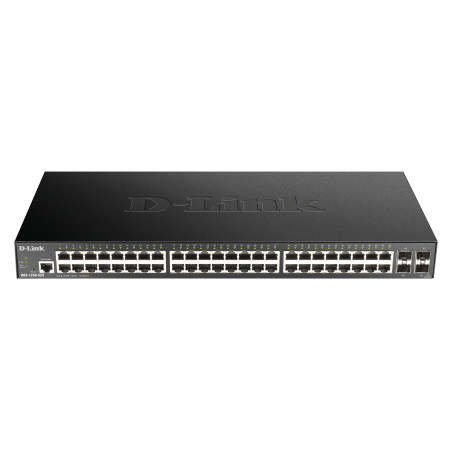 D-Link DGS-1250-52X/E DGS-1250-52X, Gestionado, L3, Gigabit Ethernet (10/100/1000), Montaje en rack