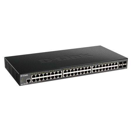 D-Link DGS-1250-52X/E DGS-1250-52X, Gestionado, L3, Gigabit Ethernet (10/100/1000), Montaje en rack