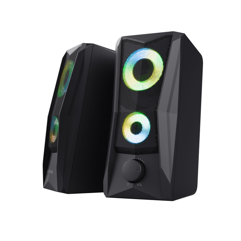 Trust 25108 GXT 606 JAVV, 2.0 canales, Alámbrico, 12 W, 160 - 20000 Hz, 4 Ω, Negro